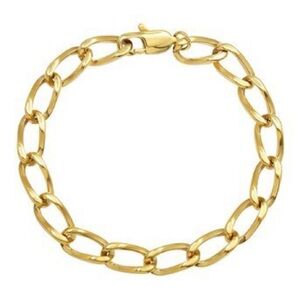 7” Gold Chain Link Bracelet